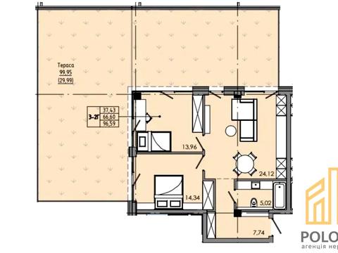квартира за адресою Слов'янська набережна вул., (Будинок 2)