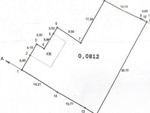 участок по адресу 