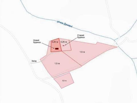 ділянка за адресою Зарічна