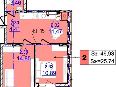 квартира за адресою Карпатської України вул. (Юрія Гагаріна), (Будинок 1)