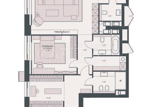 квартира за адресою Василя Тютюнника вул. (Анрі Барбюса), 39