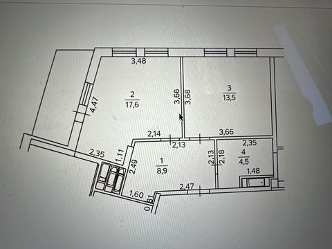 квартира по адресу Олеся Бердника ул., 1-Д