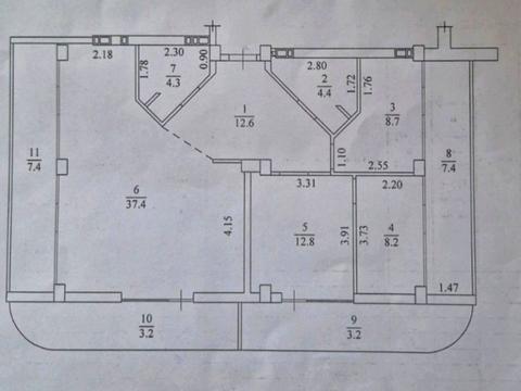 квартира по адресу Львовская ул., 15б