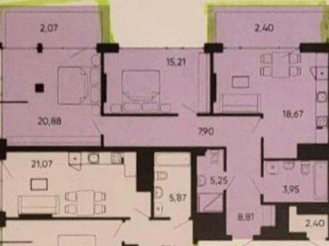 квартира по адресу Раковского ул., 24