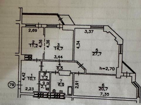 квартира по адресу Владимира Ивасюка просп. (Героїв Сталінграду), 53-Б