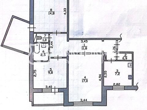 квартира за адресою Чорних Запорожців вул. (Короленка), 56-А
