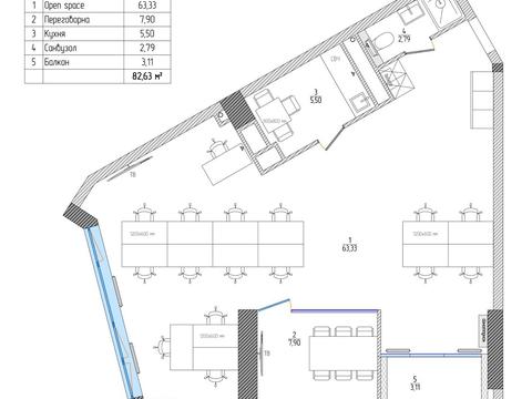 коммерческая по адресу Берестейский просп. (Победы), 11 к3