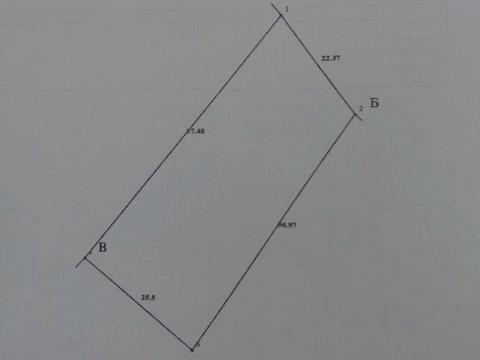 участок по адресу Зазимська