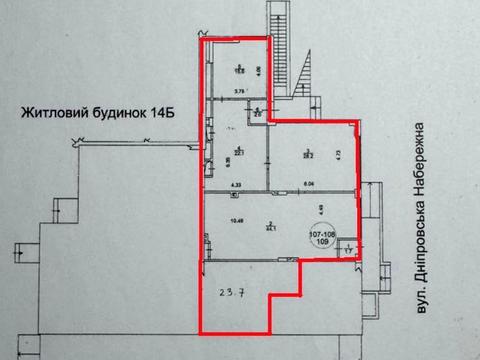 коммерческая по адресу Днепровская набережная ул., 14-г