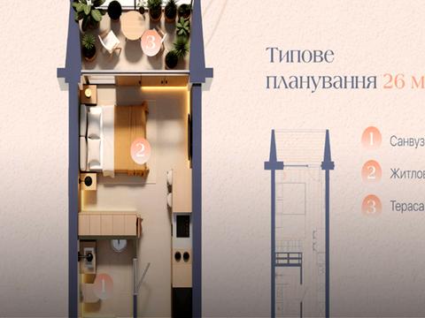 квартира за адресою урочище Вишні вул., 1