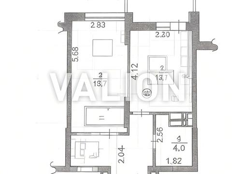квартира за адресою Київ, Валер'яна Підмогильного вул., 5
