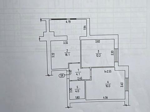 квартира по адресу Героев Днепра ул., 6