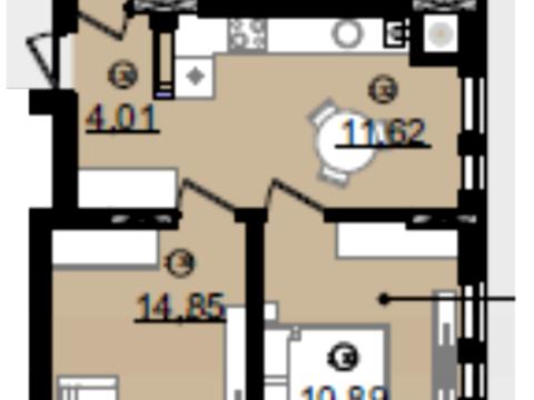 квартира по адресу Гагарина ул. (Юрия Гагарина), (Будинок 1)