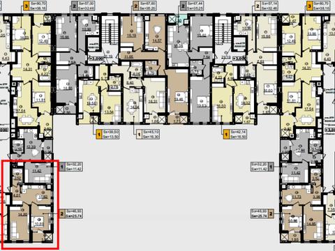 квартира по адресу Гагарина ул. (Юрия Гагарина), (Будинок 1)