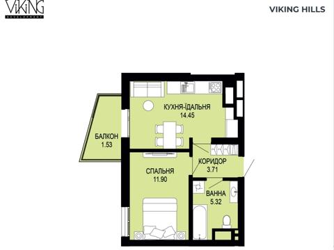 квартира по адресу Щурата ул., (Будинок 2)