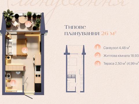 квартира за адресою урочище Вишні вул., 1