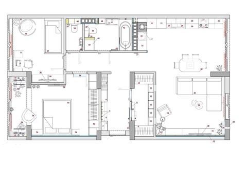 квартира за адресою Юрія Мушкетика вул. (Натана Рибака), 25-Г