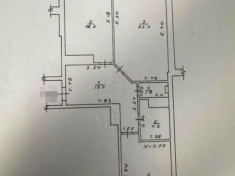 квартира по адресу Мирослава Мисли ул. (Целиноградская), 48в