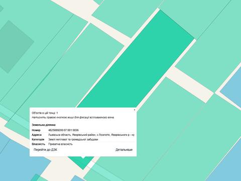 ділянка за адресою 