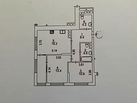 квартира за адресою Дніпровська набережна вул., 20-А