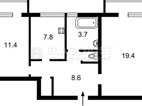 квартира по адресу Леси Украинки бульв., 28