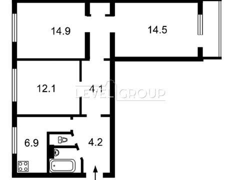 квартира по адресу Харьковское шоссе, 21/3