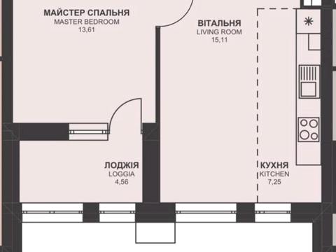квартира за адресою Василя Тютюнника вул. (Анрі Барбюса), 43