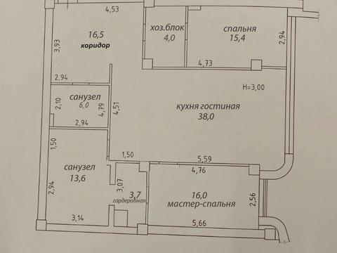 квартира по адресу Удельный пер., 6