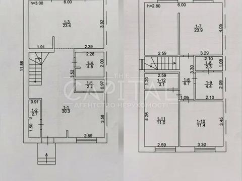 дом по адресу с. Петропавловская Борщаговка, Винницкая ул.