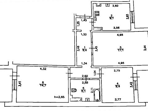 квартира по адресу Драгоманова ул., 25