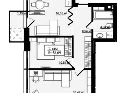 квартира по адресу Заклинских ул., 7