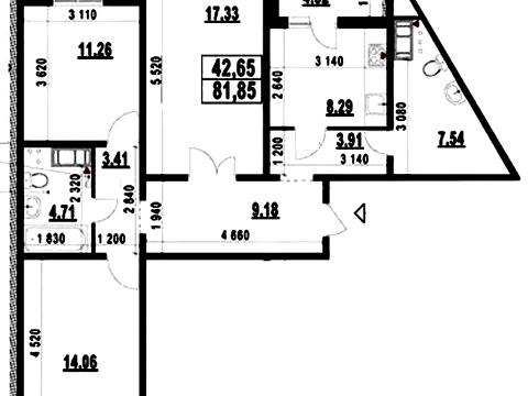 квартира за адресою Самійла Кішки вул. (Маршала Конєва), 5-Б