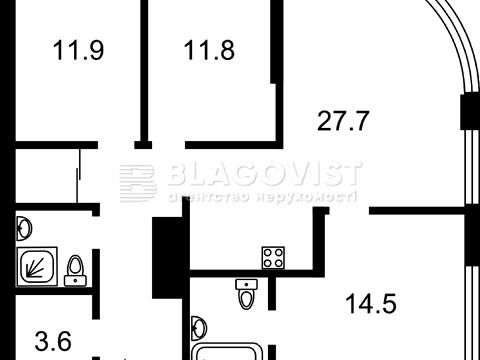 квартира по адресу Ужгородский пер., 4/1