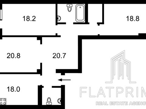квартира за адресою Дмитрівська вул., 75