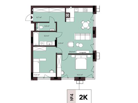 квартира за адресою Стрийська вул., (Будинок)