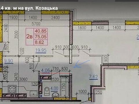 квартира за адресою Козацька вул., 9/1