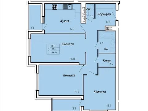 квартира по адресу Полковника Нечая ул., (Будинок)