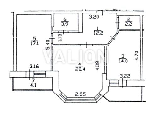 квартира по адресу Анны Ахматовой ул., 35