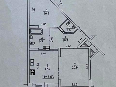квартира за адресою В'ячеслава Чорновола вул., 29-А
