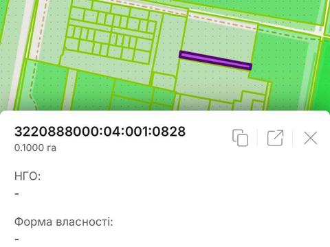 участок по адресу Рибальська