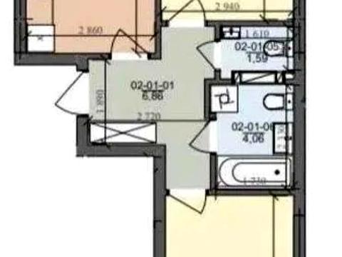 квартира по адресу Трускавецкая ул., (Будинок В)