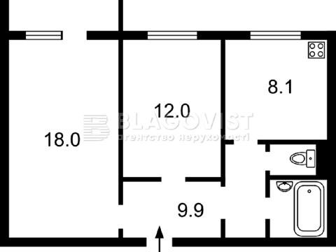 квартира по адресу Червоной Калины просп. (Владимира Маяковского), 48/9