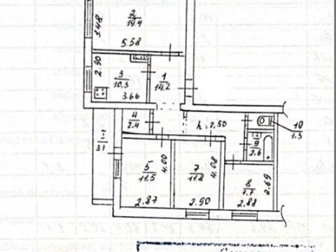 квартира по адресу Днепр, Донецкое шоссе, 15