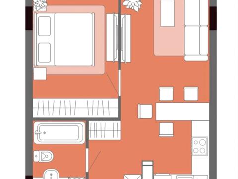 квартира за адресою с. Фонтанка, Академіка Сахарова вул., (Будинок 1)