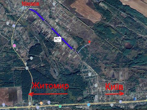 участок по адресу Житомирське шоссе