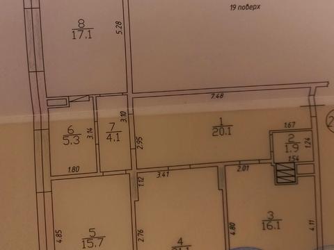 квартира по адресу Пономарёва ул., 26 к3