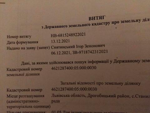 ділянка за адресою 