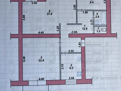 квартира по адресу Художника Канцерова пер. (Чапаева), 25