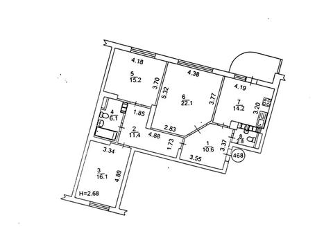 квартира за адресою Олени Пчілки вул., 2