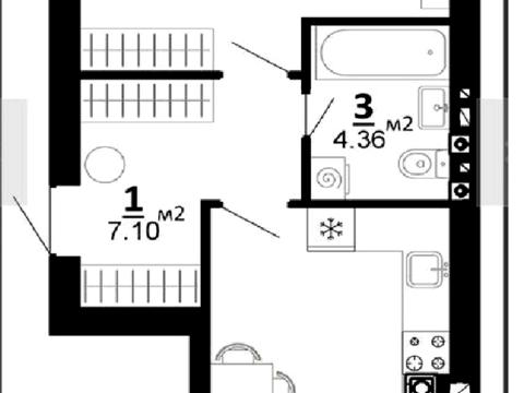 квартира по адресу  пер., 2/1